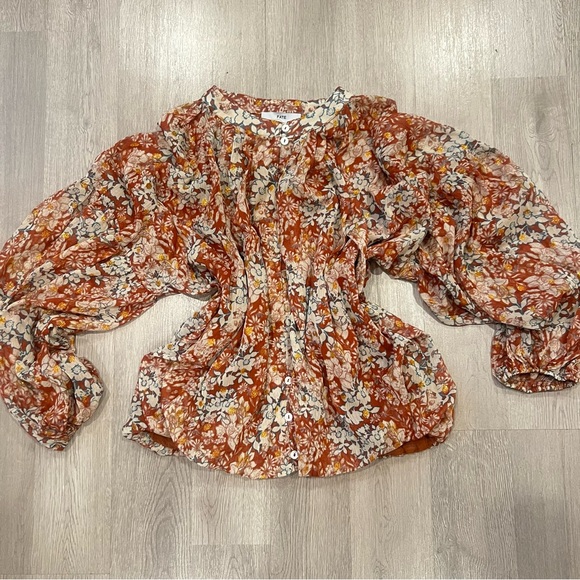 Fate Tops - Fate  Puff Sleeve Blouse